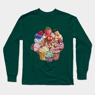 Muffins Long Sleeve T-Shirt